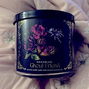 Ghoul friend bath and body works Halloween candle